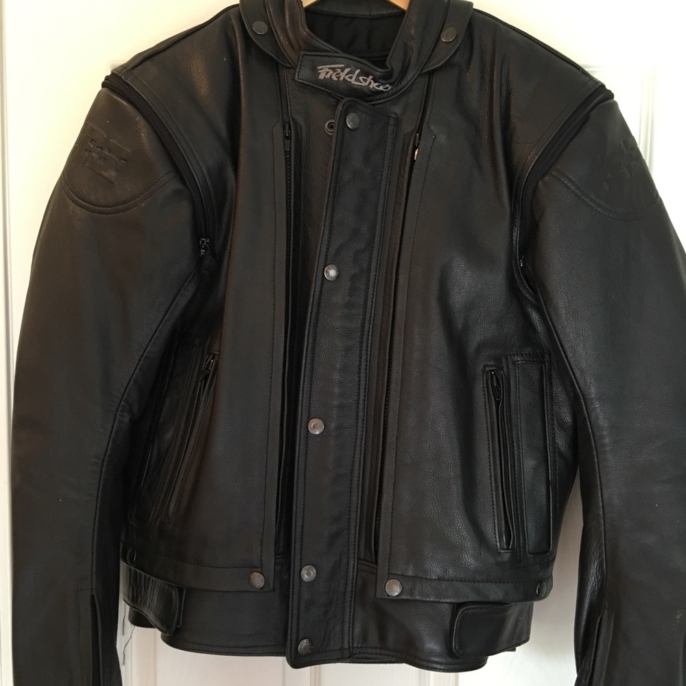 Woman’s motorcycle jacket